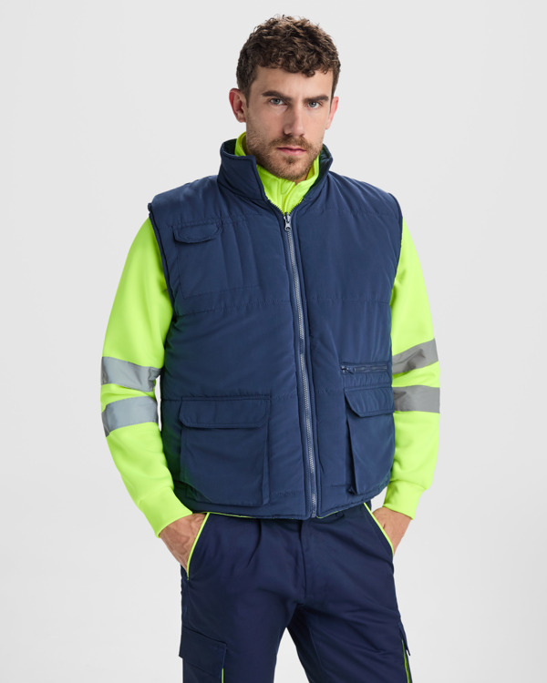 Chaleco reversible HV laboral Persei
